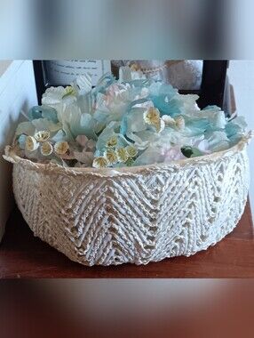 Sears Millinery Vintage Basket Hat